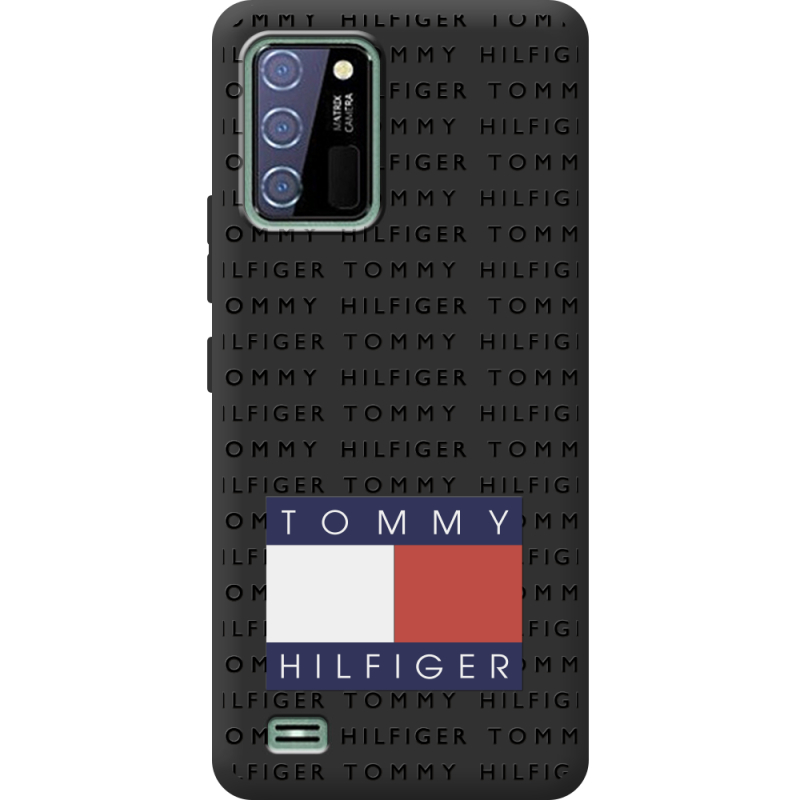 Черный чехол BoxFace Oukitel C25 Tommy Print