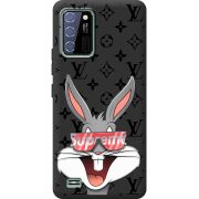 Черный чехол BoxFace Oukitel C25 looney bunny