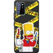 Черный чехол BoxFace Oukitel C25 White Bart