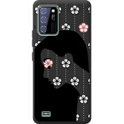 Черный чехол BoxFace Oukitel C25 Flower Hair