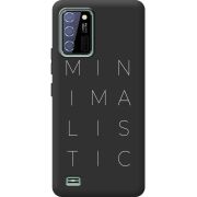 Черный чехол BoxFace Oukitel C25 Minimalistic