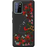 Черный чехол BoxFace Oukitel C25 3D Ukrainian Muse