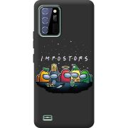 Черный чехол BoxFace Oukitel C25 Among Us Impostors