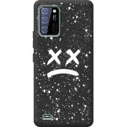 Черный чехол BoxFace Oukitel C25 Sad Way