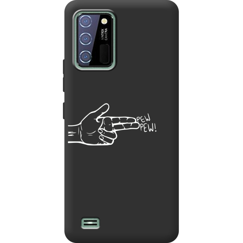 Черный чехол BoxFace Oukitel C25 Pew Pew