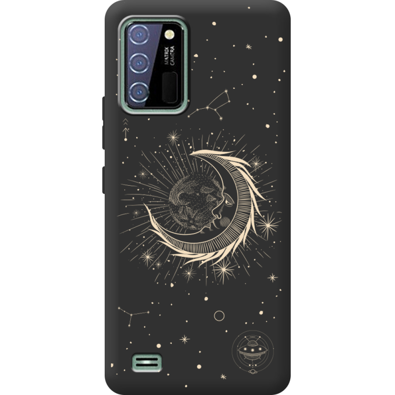 Черный чехол BoxFace Oukitel C25 Moon