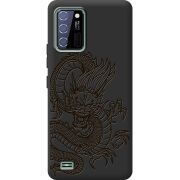 Черный чехол BoxFace Oukitel C25 Chinese Dragon