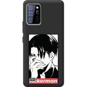 Черный чехол BoxFace Oukitel C25 Attack On Titan - Ackerman