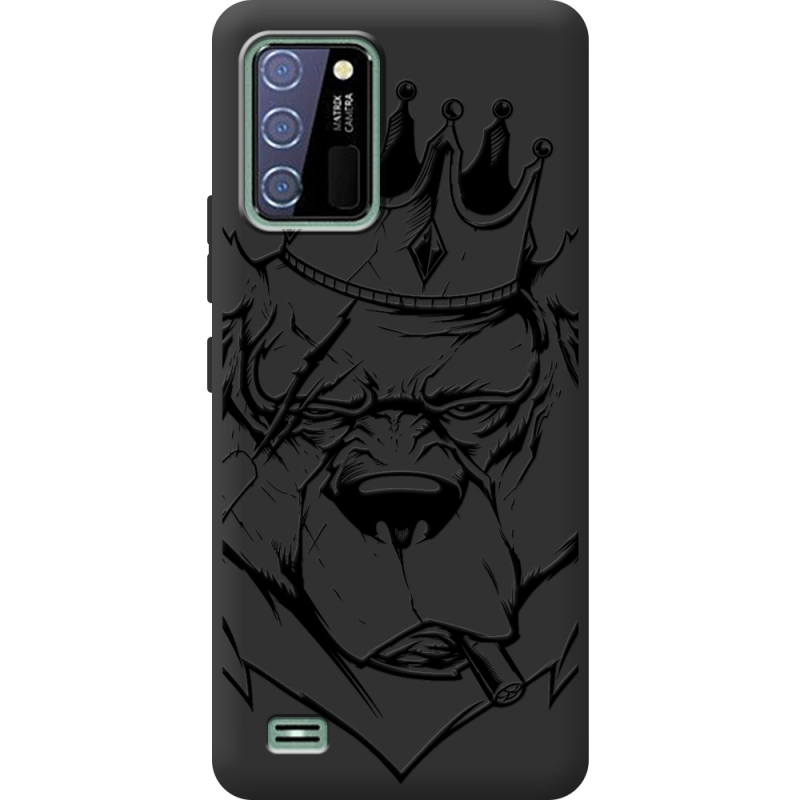 Черный чехол BoxFace Oukitel C25 Bear King