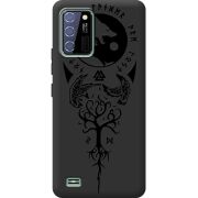 Черный чехол BoxFace Oukitel C25 Hugin and Munin