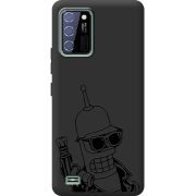 Черный чехол BoxFace Oukitel C25 