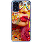 Чехол BoxFace Oukitel C31 Yellow Girl Pop Art