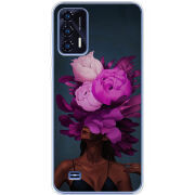 Чехол BoxFace Oukitel C31 Exquisite Purple Flowers