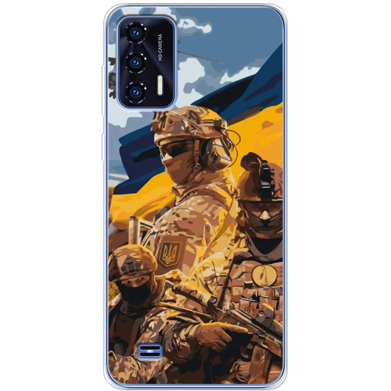 Чехол BoxFace Oukitel C31 Воїни ЗСУ