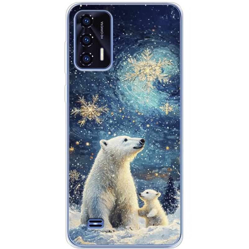 Чехол BoxFace Oukitel C31 Північні ведмеді