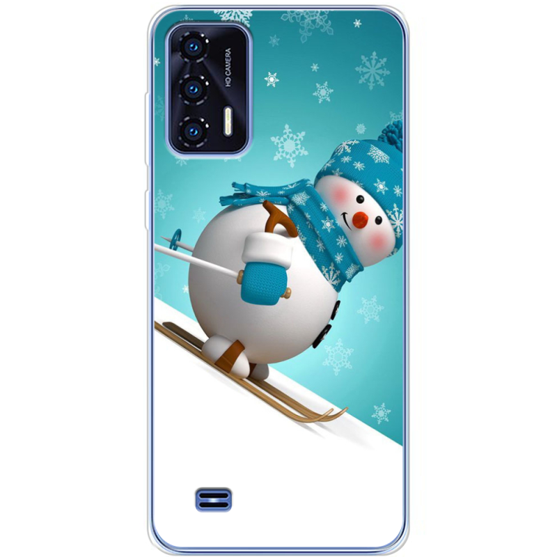 Чехол BoxFace Oukitel C31 Skier Snowman