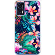 Чехол BoxFace Oukitel C31 flowers in the tropics