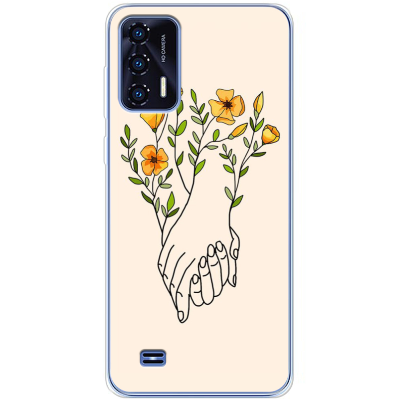 Чехол BoxFace Oukitel C31 Flower Hands