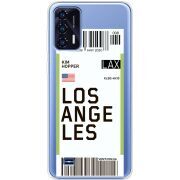 Прозрачный чехол BoxFace Oukitel C31 Ticket Los Angeles