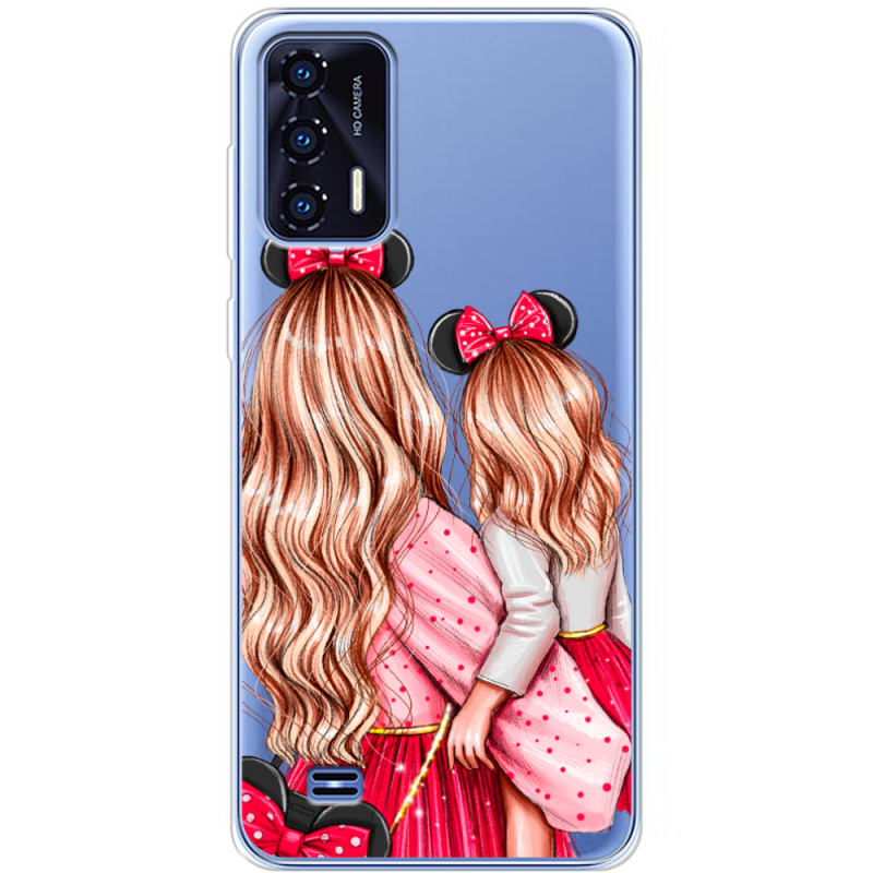 Прозрачный чехол BoxFace Oukitel C31 Mouse Girls