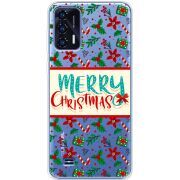 Прозрачный чехол BoxFace Oukitel C31 Vintage Christmas Pattern