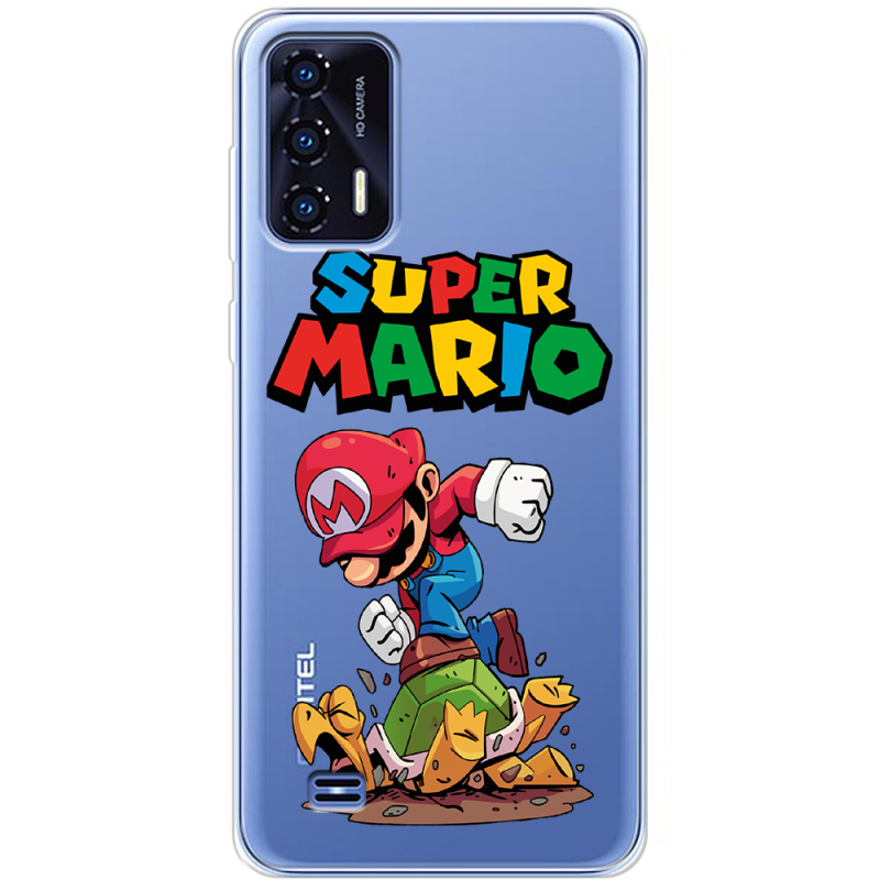 Прозрачный чехол BoxFace Oukitel C31 Super Mario