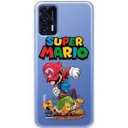 Прозрачный чехол BoxFace Oukitel C31 Super Mario