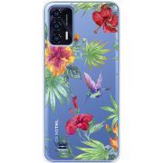 Прозрачный чехол BoxFace Oukitel C31 Tropical