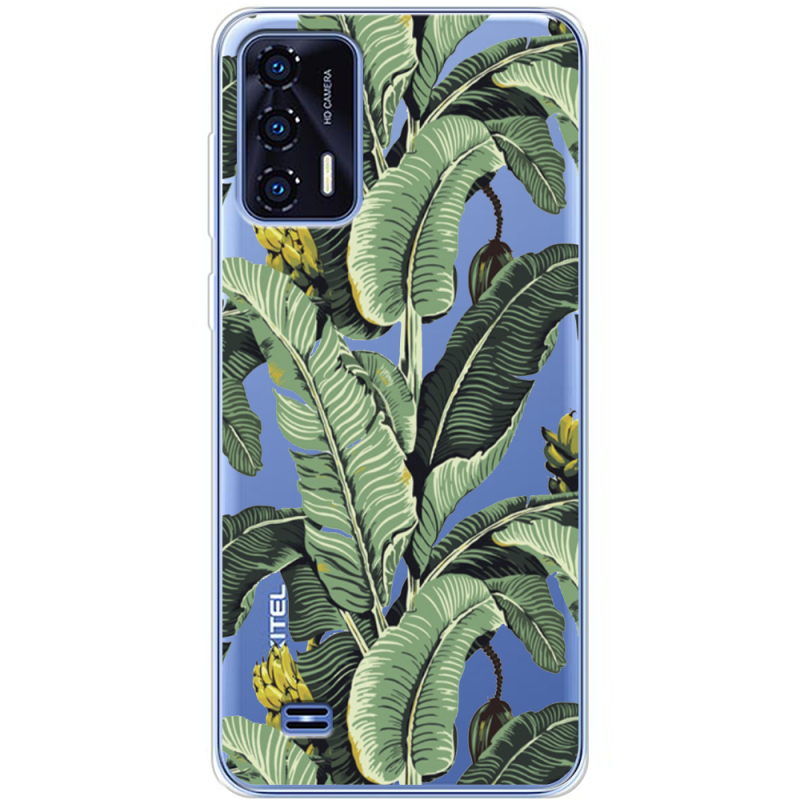 Прозрачный чехол BoxFace Oukitel C31 Banana Leaves