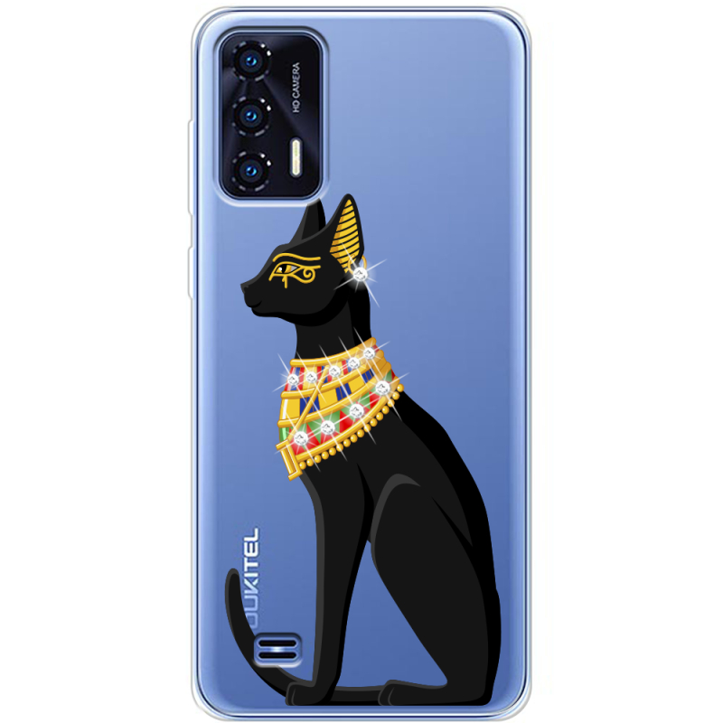 Чехол со стразами Oukitel C31 Egipet Cat