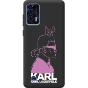 Черный чехол BoxFace Oukitel C31 Pink Karl