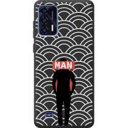 Черный чехол BoxFace Oukitel C31 Man Pattern