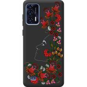 Черный чехол BoxFace Oukitel C31 3D Ukrainian Muse