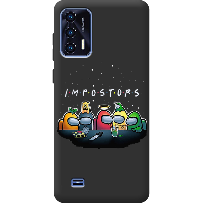 Черный чехол BoxFace Oukitel C31 Among Us Impostors