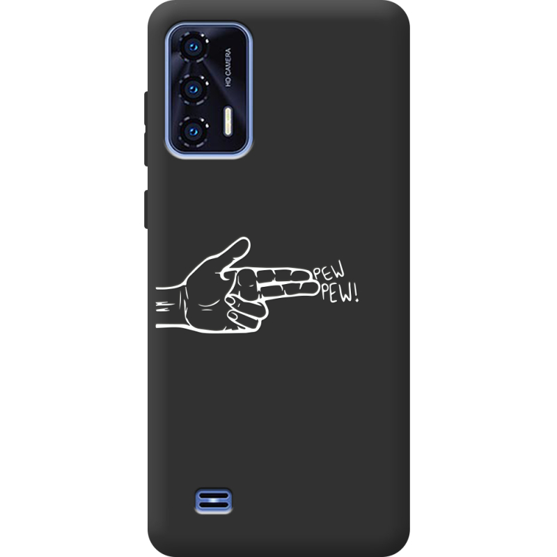 Черный чехол BoxFace Oukitel C31 Pew Pew