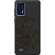 Черный чехол BoxFace Oukitel C31 Chinese Dragon