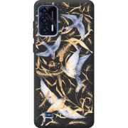 Черный чехол BoxFace Oukitel C31 Ластівки