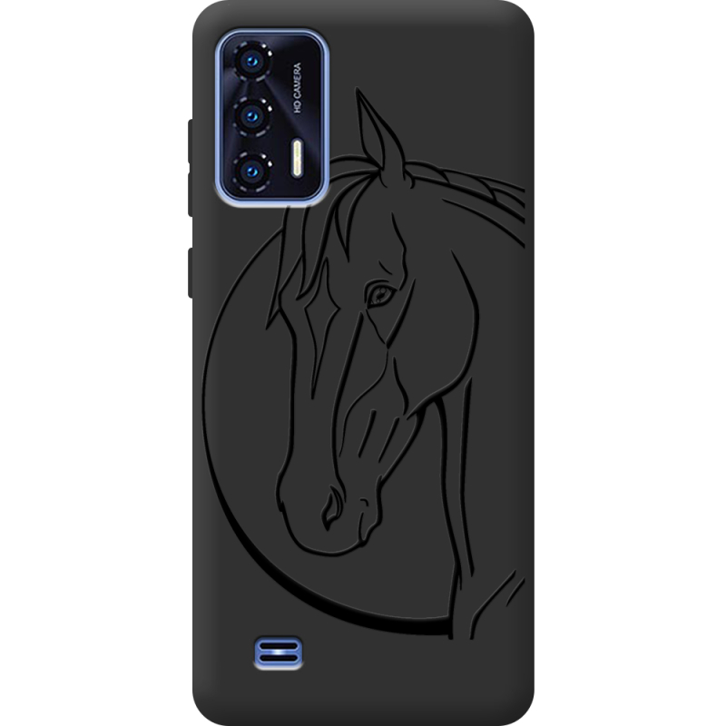 Черный чехол BoxFace Oukitel C31 Horse