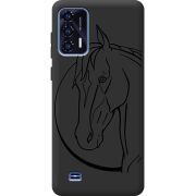 Черный чехол BoxFace Oukitel C31 Horse