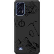 Черный чехол BoxFace Oukitel C31 Mountains