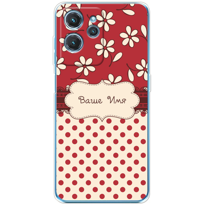 Чехол BoxFace Oukitel C32 Именной Polka Dots