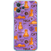 Чехол BoxFace Oukitel C32 Yoga Cat