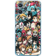 Чехол BoxFace Oukitel C32 Anime Stickers