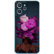 Чехол BoxFace Oukitel C32 Exquisite Purple Flowers