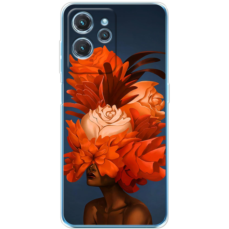 Чехол BoxFace Oukitel C32 Exquisite Orange Flowers