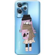 Прозрачный чехол BoxFace Oukitel C32 Winter Morning Girl