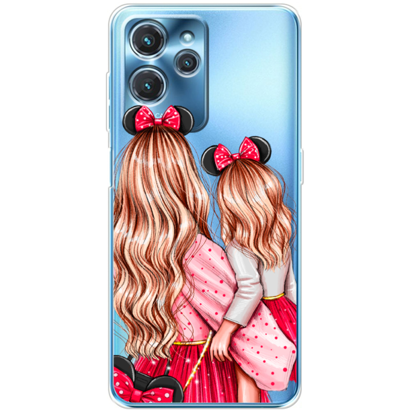 Прозрачный чехол BoxFace Oukitel C32 Mouse Girls