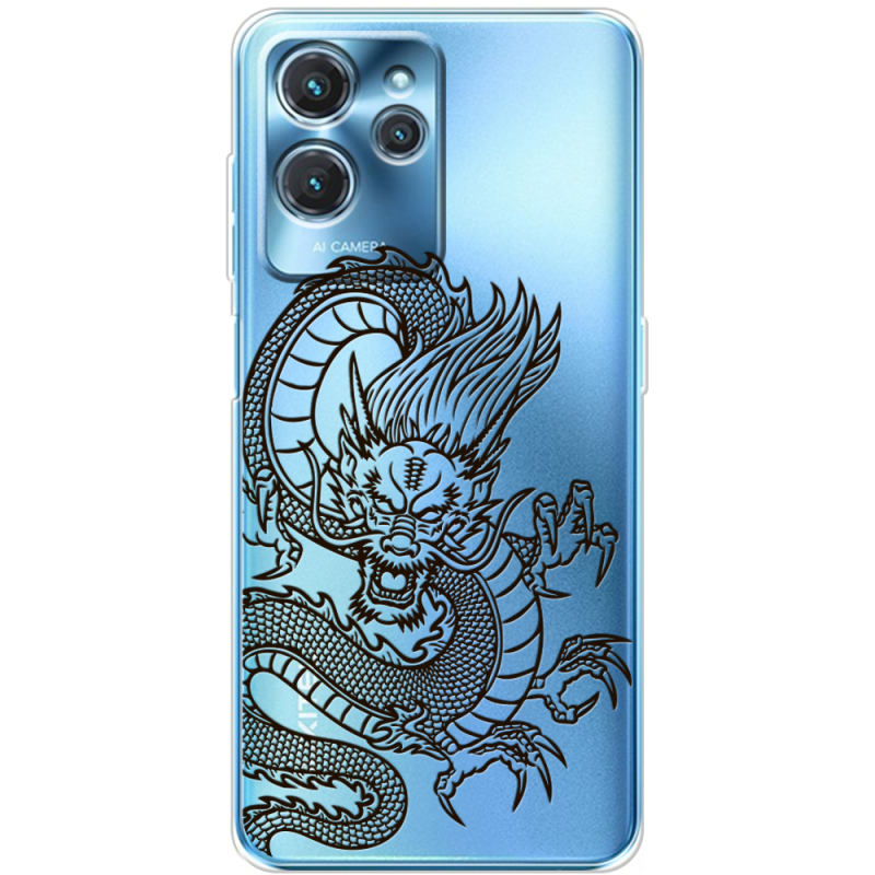 Прозрачный чехол BoxFace Oukitel C32 Chinese Dragon