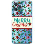 Прозрачный чехол BoxFace Oukitel C32 Vintage Christmas Pattern