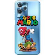 Прозрачный чехол BoxFace Oukitel C32 Super Mario